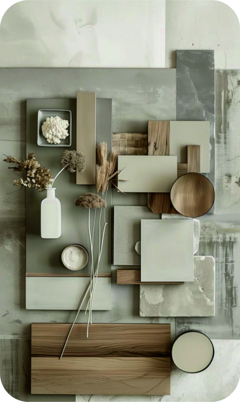 paleta, colores, materiales, textruras, interiores